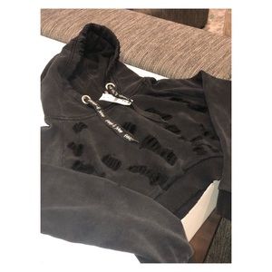 EMMA & SAM CUTOFF HOODIE